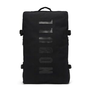 NOBULL Black Waxed Canvas Duffleback Backpack Gym Travel Bag